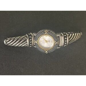 VGII Womens Two Tone Quartz Bracelet Stretch Casual Dressy Workwear Watch